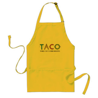 Küche Schürze für TACO Musiker, die Liebe zu koche