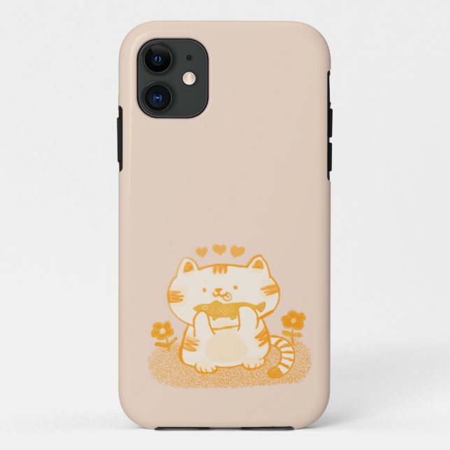 Küche und Fisch Case-Mate iPhone Hülle (Rückseite)