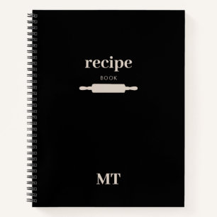 Küche Utensils Rolling Button Rezept Kochbuch Notizbuch