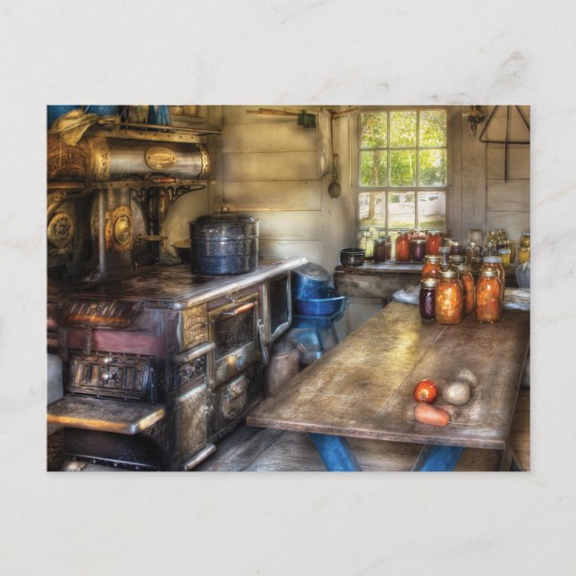 Küche - Zuhause Landküche Postkarte (Vorderseite)