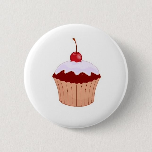 Kuchen-Abzeichen Button (Vorderseite)