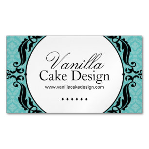 Kuchen-Bäckerei-Magneten Magnetische Visitenkarte