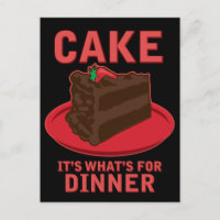 Kuchen, das ist, was für DInner ist