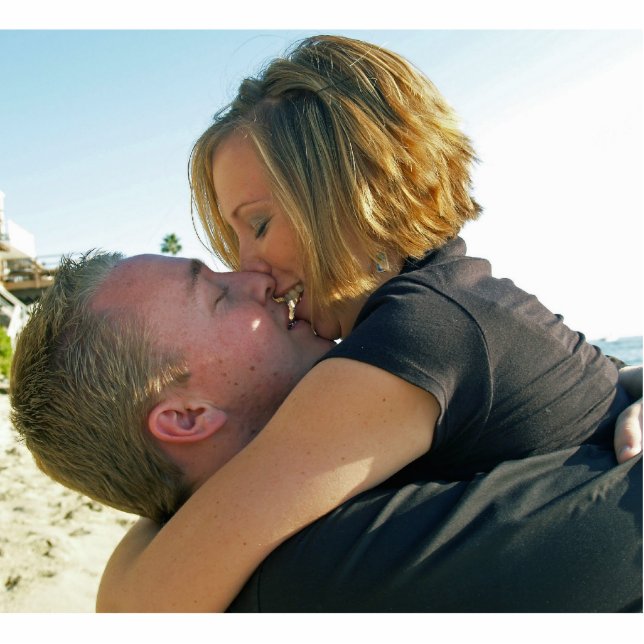 Kuchen-Deckel Freistehende Fotoskulptur (Vorne)