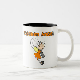 Küchen-Engel-Tasse Zweifarbige Tasse