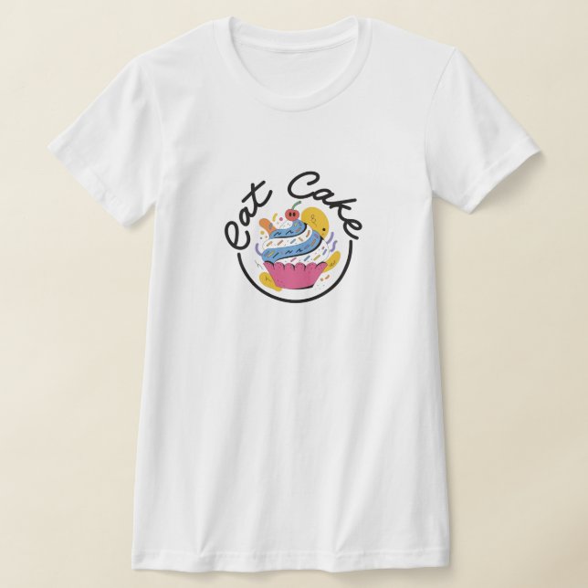 Kuchen essen T-Shirt (Ablage )