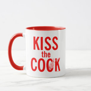 Küchen-Fett Kiss the Cook Tasse Diner Rot