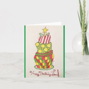 Kuchen für den König Herzlichen Glückwunsch zum Ge Feiertagskarte