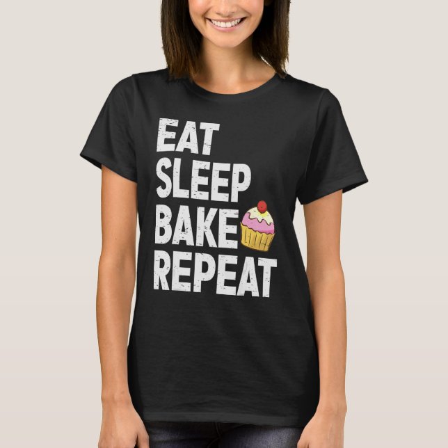 Kuchen für Männer Backkuchen Bäckerei für Frauen T-Shirt (Vorderseite)