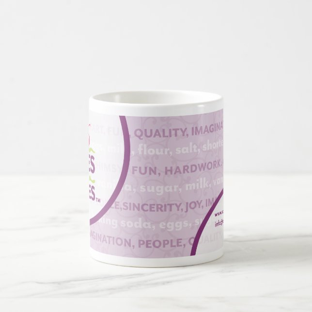 Kuchen für Ursachen-Fahnen-Tasse Tasse (Mittel)