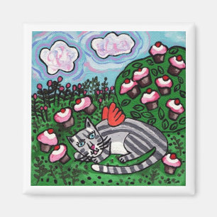 Kuchen-Garten-Engels-Magnet Magnet