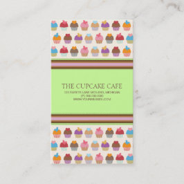 Kuchen-Geschäfts-oder Bäckerei-Visitenkarten Visitenkarte
