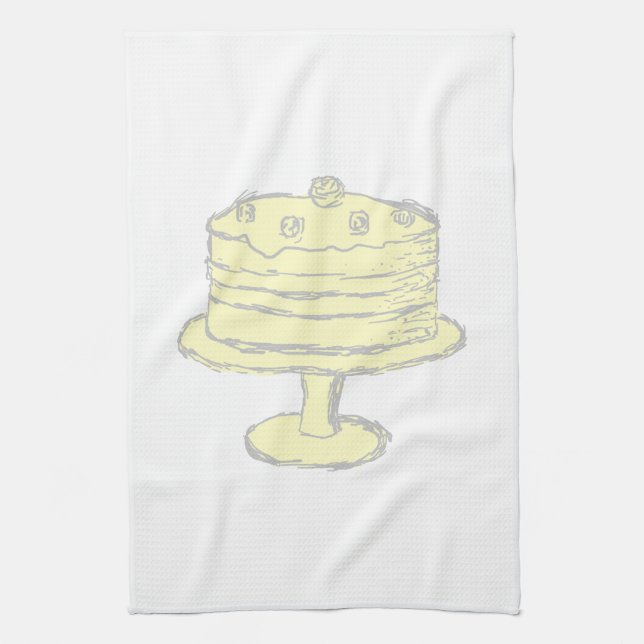 Kuchen Geschirrtuch (Vertikal)