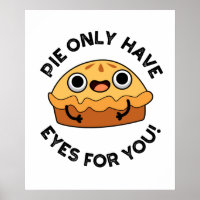 Kuchen haben nur Augen für Sie Funny Food Puff