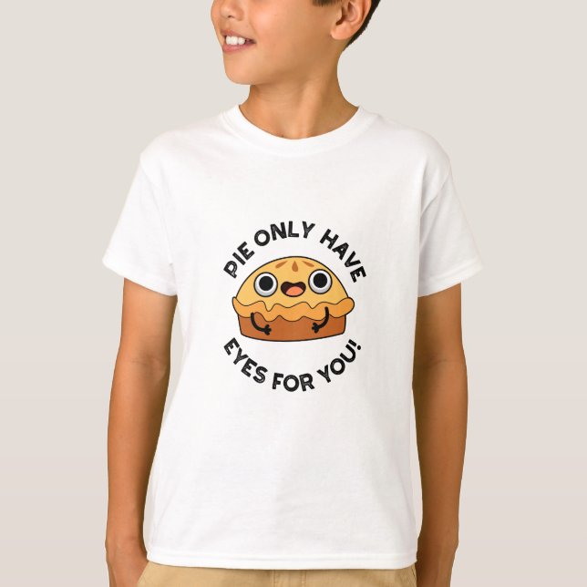 Kuchen haben nur Augen für Sie Funny Food Puff T-Shirt (Vorderseite)