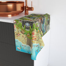 Küchen Handtücher Colorful wespebeach