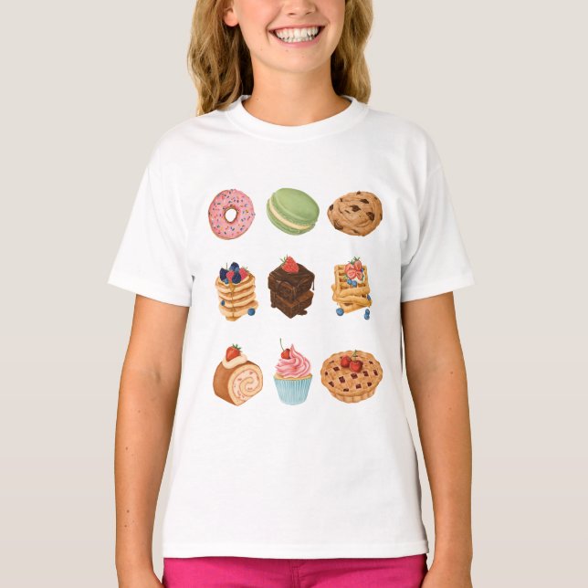 Kuchen immer zuerst T-Shirt (Vorderseite)