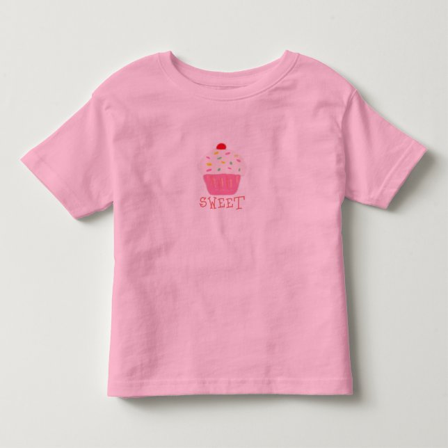 Kuchen-Kleinkind Kleinkind T-shirt (Vorderseite)