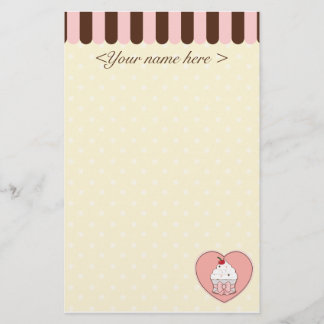 Kuchen-Liebe Briefpapier