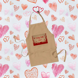 Küchen mit Liebe Herz Erinnerung Schürze