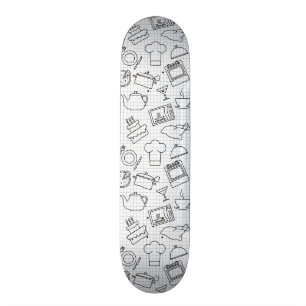 Küchen-Muster 4 Skateboard