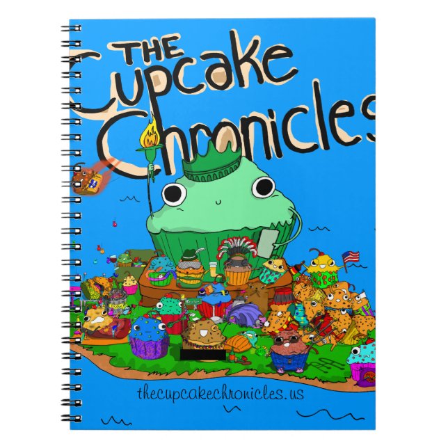 Kuchen-Notizbuch Notizblock (Vorderseite)