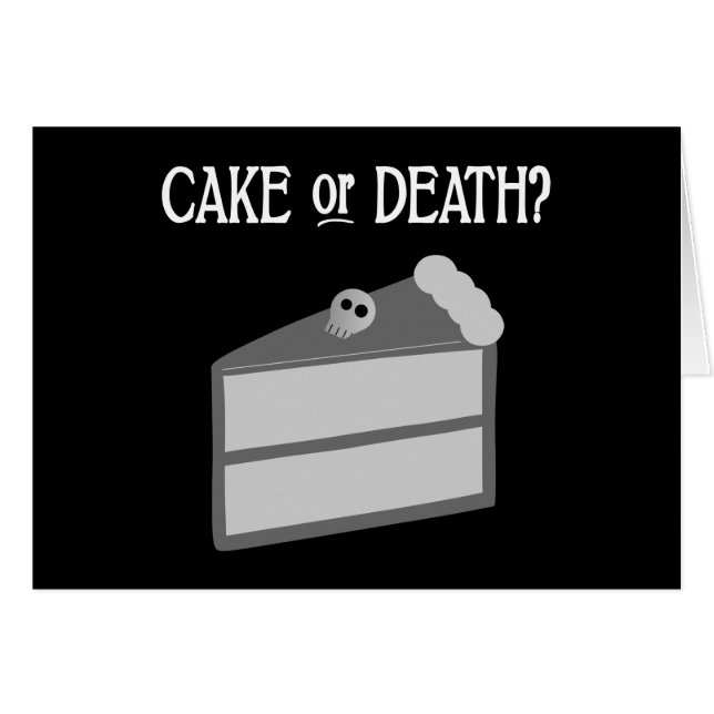 Kuchen oder Tod? (Vorderseite (Horizontal))