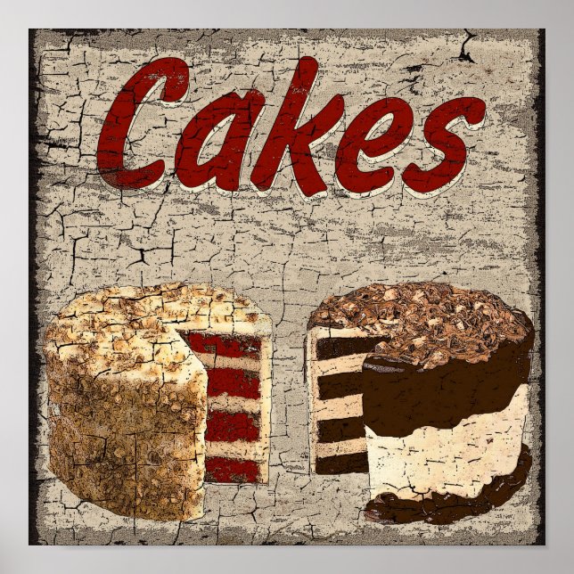 Kuchen Poster (Vorne)