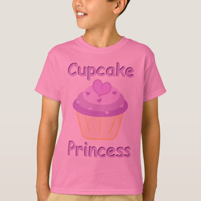 Kuchen-Prinzessin T-Shirt (Vorderseite)