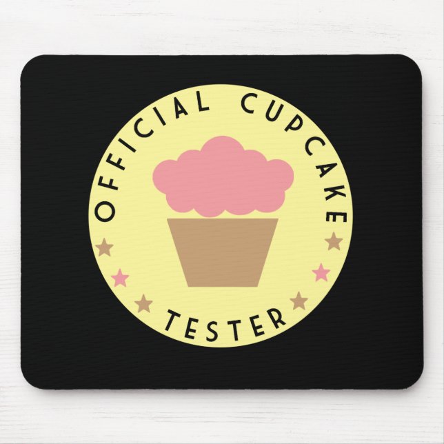 Kuchen-Prüfvorrichtung Mousepad (Vorne)