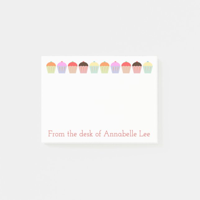 Kuchen-Reihe Post-it Klebezettel (Vorderseite)