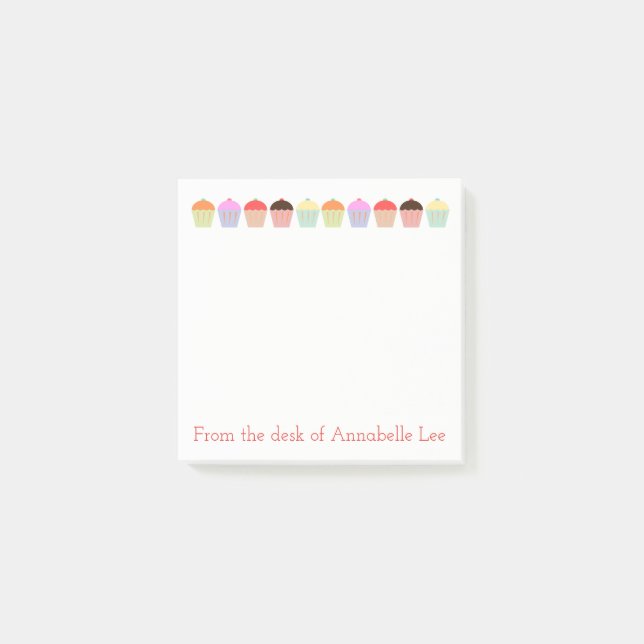 Kuchen-Reihe Post-it Klebezettel (Vorderseite)