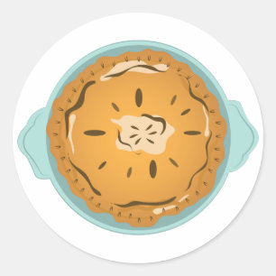 Kuchen Runder Aufkleber
