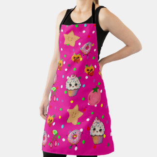 Küchen-Schürze mit individuellem All-Over-Druck Schürze