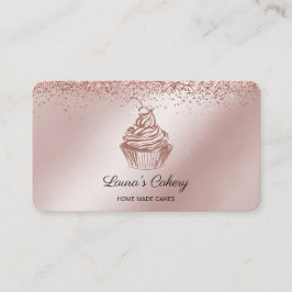 Kuchen & Süßigkeiten Cupcake Zuhause Bäckerei Trop Visitenkarte