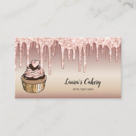 Kuchen & Süßigkeiten Cupcake Zuhause Bäckerei Trop Visitenkarte