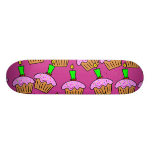 Kuchen-Tapete Skateboard