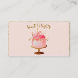 ★ Kuchen-u. Süßigkeitens-kundenspezifische Visitenkarte