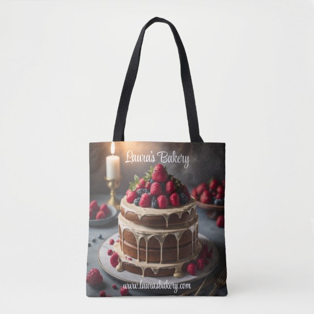 Kuchen und Feinschmecker Bakers Totbeutel (Vorderseite)