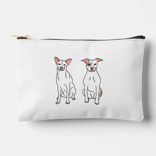 Kuchen und Milchshake Zubehörtasche (Vorderseite)