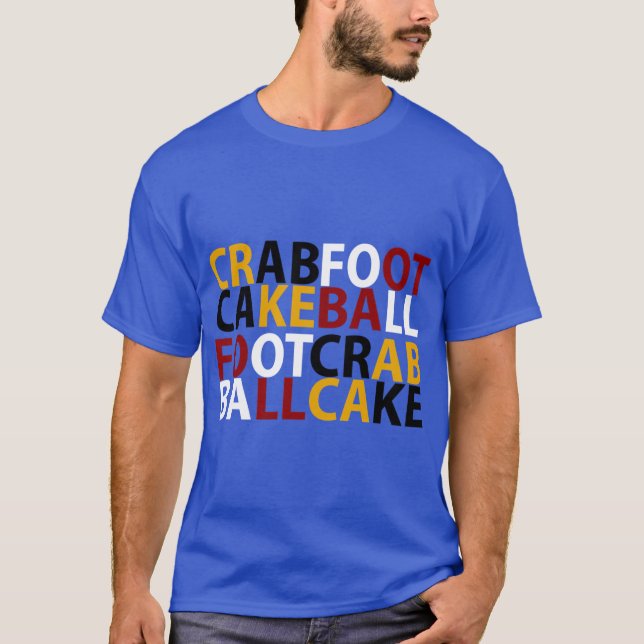 Kuchen und T-Shirt (Vorderseite)