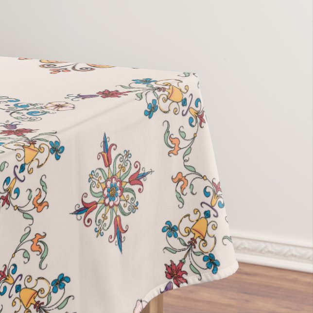 Küchen- und Wohnzimmertischdecke mit Muster Tischdecke (Beispiel)
