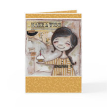 Kuchen und Wünsche - unBirthday Card