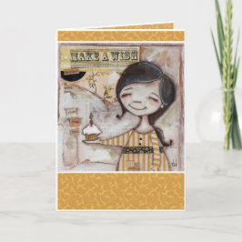 Kuchen und Wünsche - unBirthday Card Karte