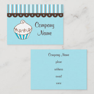 Kuchen-Visitenkarte Visitenkarte