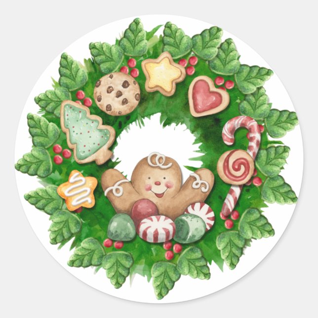 Küchenaufkleber - SRF Runder Aufkleber (Vorderseite)