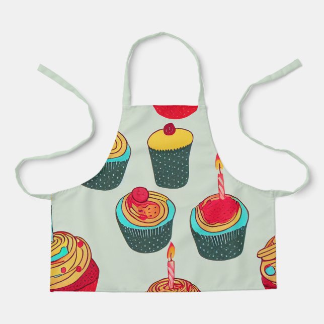 Kuchenbacken Schürze für Kinder (Vorderseite)