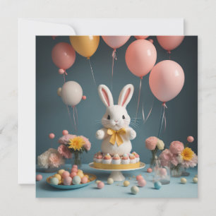 Kuchenballons Feiertagskarte