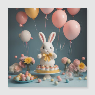 Kuchenballons Magnetkarte