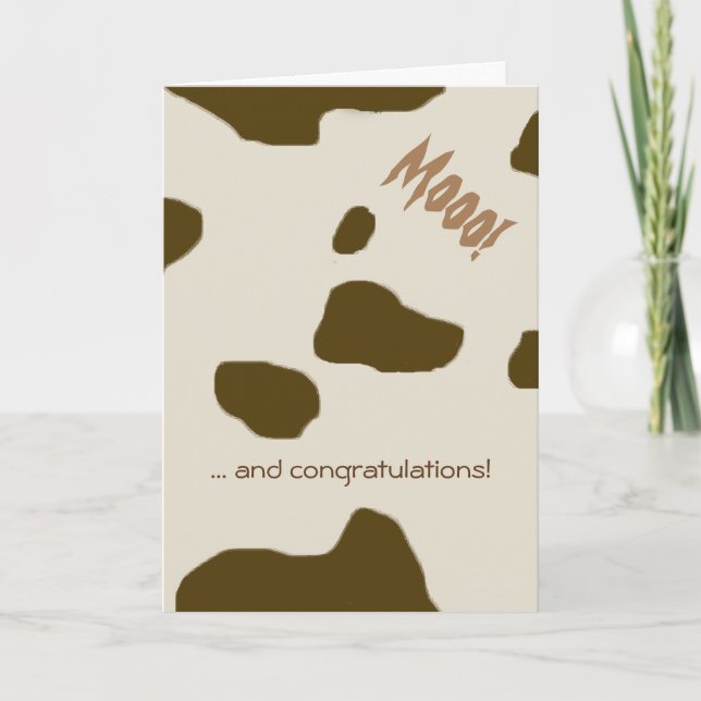 KUCHENbraun Karte (Vorderseite)